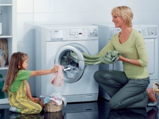 Электронный тип управления в стиральных машинах AEG